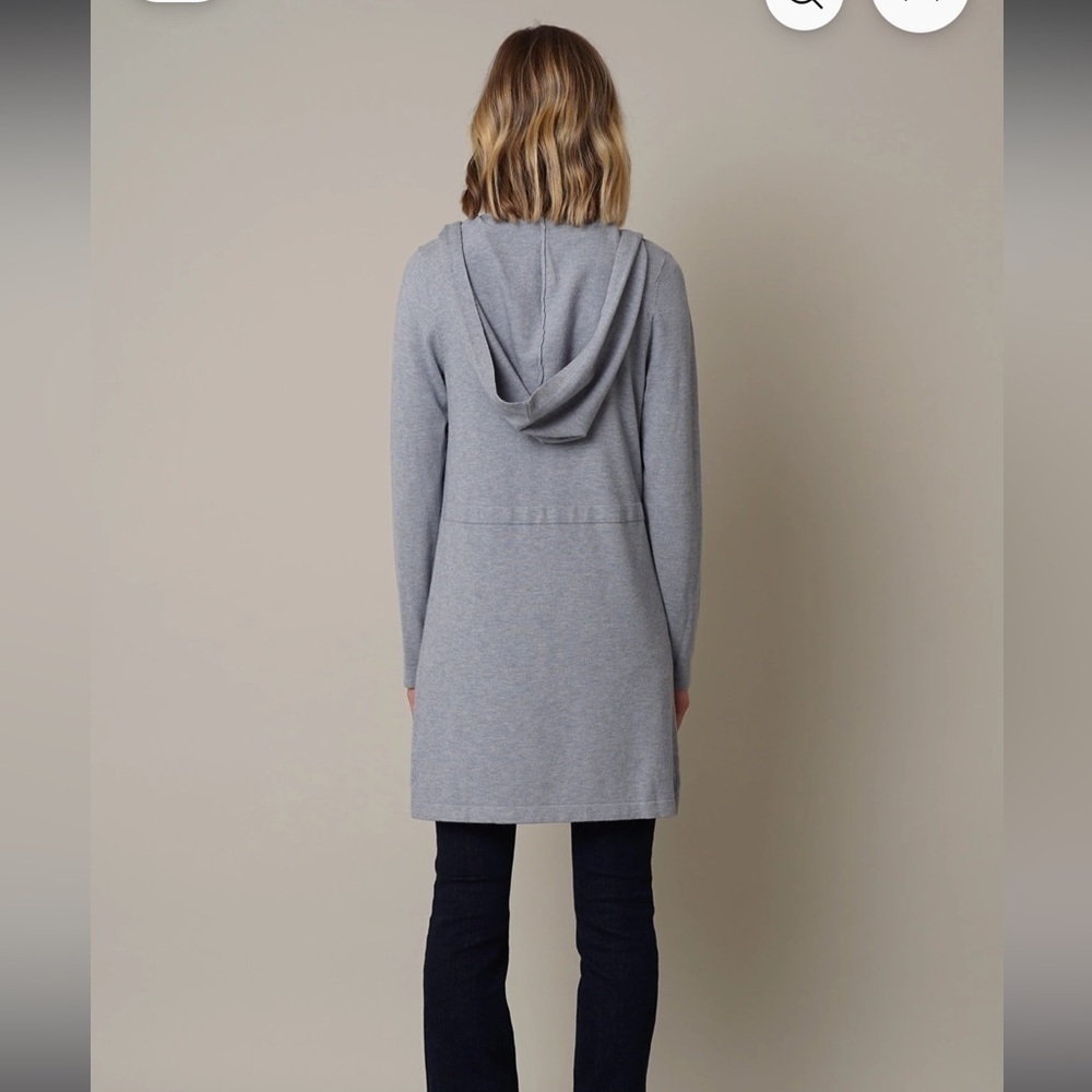 Cyrus open hoodie cardigan tan color in size Medium - Picture 7 of 8